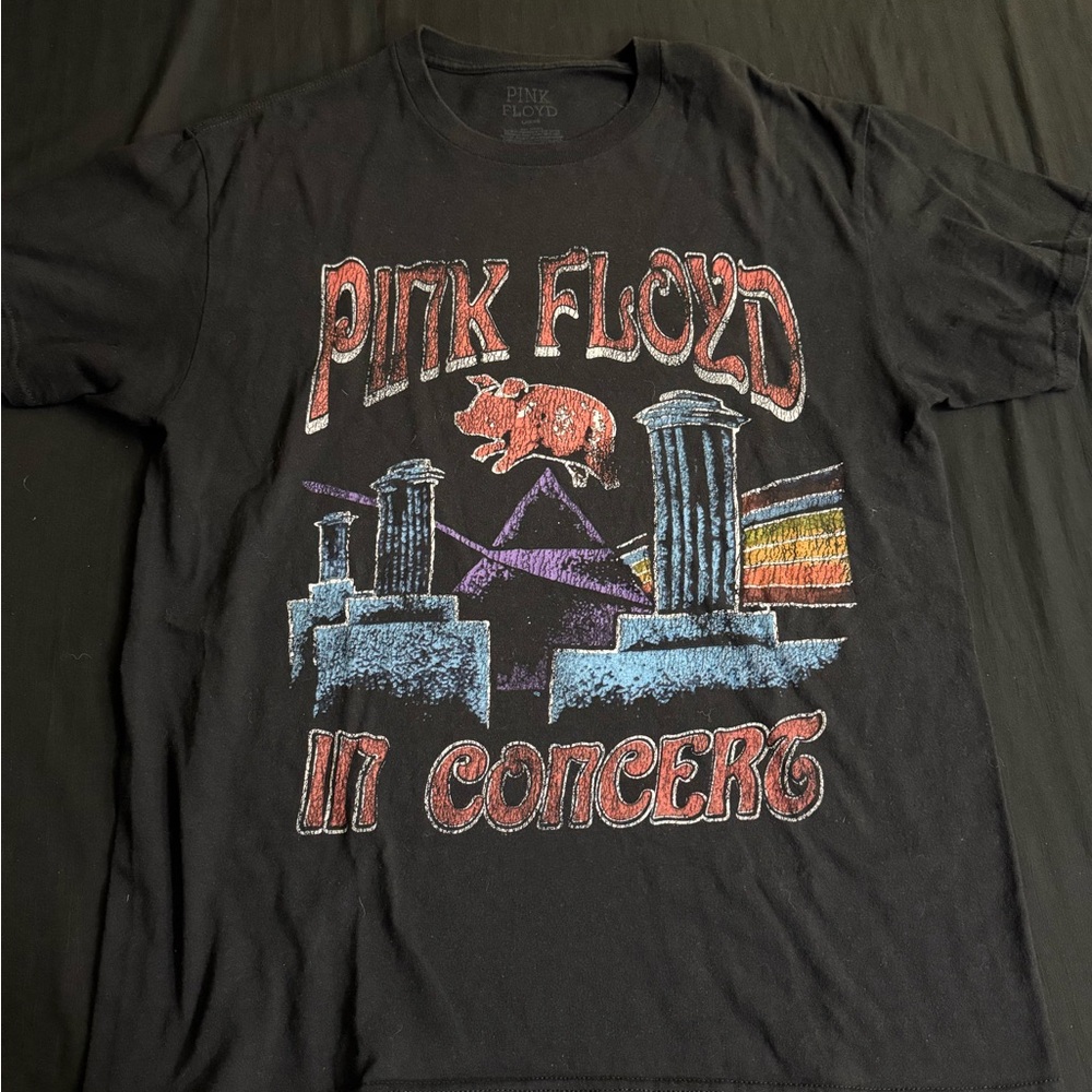Pink Floyd Black Concert Tee